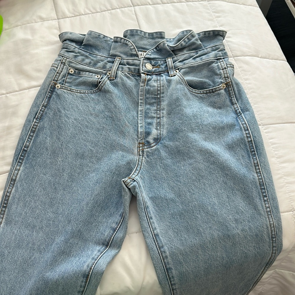 Signature 8 Ruffle Waist Denim
